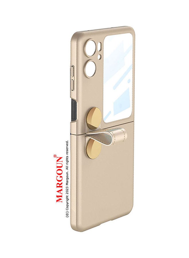 مارجون حافظة بلاستيكية رقيقة جداً غير لامعة مع حزام لهاتف أوبو فايند N2 فليب 5G - Image 3