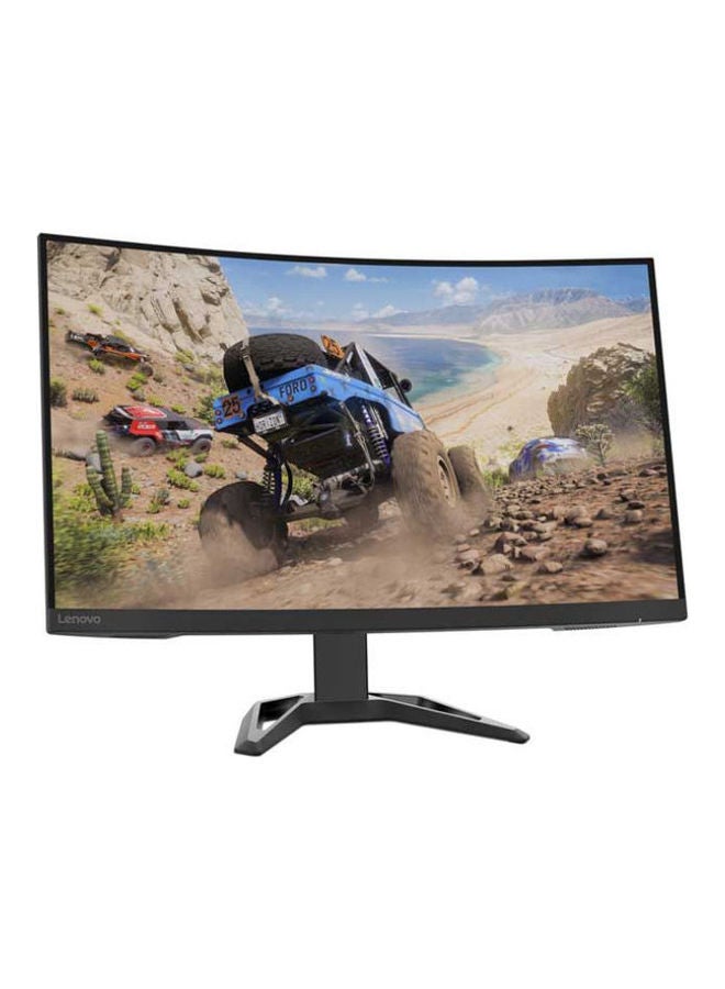 Lenovo - G32qc-30 Curved Gaming Monitor, 32" VA Display, 2K QHD Resolution, Up to 170Hz Refresh Rate, 0.5ms (MPRT) Response Time, AMD FreeSync Premium Technology,  66F2GAC1AE Raven Black - Image 1