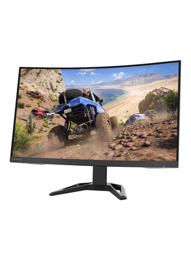 Lenovo - G32qc-30 Curved Gaming Monitor, 32" VA Display, 2K QHD Resolution, Up to 170Hz Refresh Rate, 0.5ms (MPRT) Response Time, AMD FreeSync Premium Technology,  66F2GAC1AE Raven Black - Image 1
