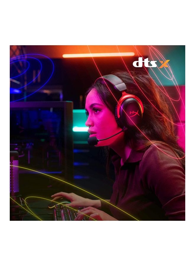 HYPERX - Hyperx Cloud II Wireless Red Gaming Headset (4P5K4) - Image 1