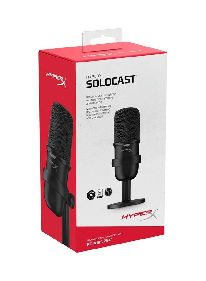 HYPERX - Hyperx Solocast Microphone Black (4P5P8AA) - Image 1