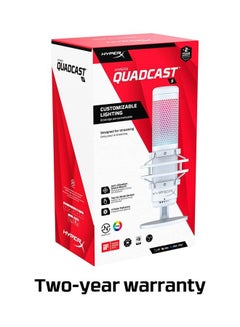 HYPERX Hyperx Quadcast S USB Microphone - White  - Image 2