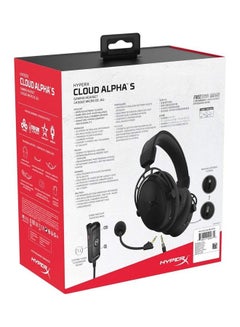 HYPERX Hyperx Cloud Alpha S Blackout Gaming Headset  - Image 5
