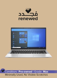HP Renewed - EliteBook 840 G8 Notebook With 14 Inch Display,Intel Core i7-1185G7/32GB RAM/512GB SSD/Windows 10 English Metallic  - Image 1