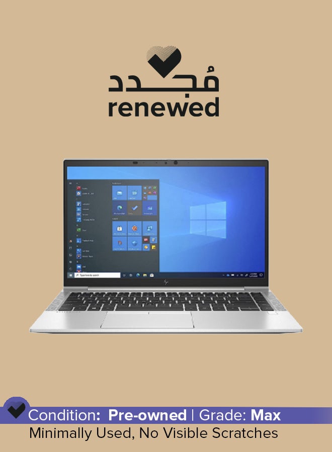 HP Renewed - EliteBook 840 G8 Notebook With 14 Inch Display,Intel Core i7-1185G7/32GB RAM/512GB SSD/Windows 10 English Metallic  - Image 1