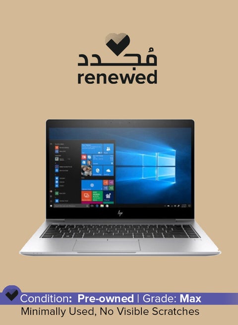 تم تجديده - جهاز الكمبيوتر المحمول EliteBook 840 G6 بشاشة مقاس 14 بوصة، ومعالج Intel Core i7-8665U/ذاكرة وصول عشوائي سعة 16 جيجابايت/محرك أقراص SSD سعة 256 جيجابايت/نظام التشغيل Windows 10