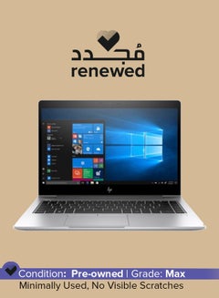 Renewed -  EliteBook 840 G6 Notebook With 14 Inch Display,Intel Core i5-8265U/8GB RAM/256GB SSD/Windows 10 English Metallic