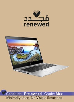 HP Renewed -  EliteBook 840 G5 Notebook With 14 Inch Display,Intel Core i5-8350U/8GB RAM/512GB SSD/Windows 10 English Metallic  - Image 1
