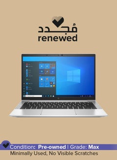 HP Renewed -  EliteBook 830 G8 Notebook With 13.3 Inch Display,Intel Core i7-1185G7  3.00GHz/32GB RAM/256GB SSD/Windows 10 English Metallic  - Image 1