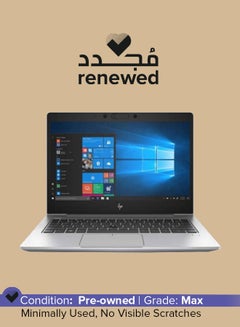 Renewed -  EliteBook 830 G6 Notebook With 13.3 Inch Display,Intel Core i7-8665U/16GB RAM/256GB SSD/Windows 10 English Metallic