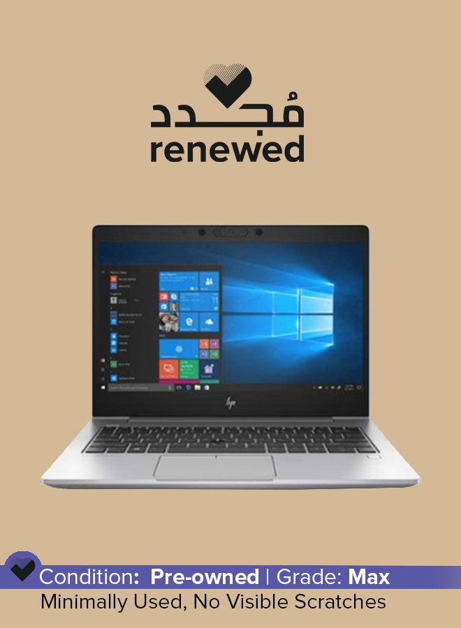 Renewed -  EliteBook 830 G6 Notebook With 13.3 Inch Display,Intel Core i5-8365U/16GB RAM/512GB SSD/Windows 10 English Metallic