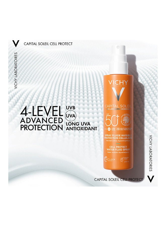 Capital Soleil Invisible Fluid Sunscreen Spray SPF50+ for Face and Body 200ml - v1681795918/N53401453A_4