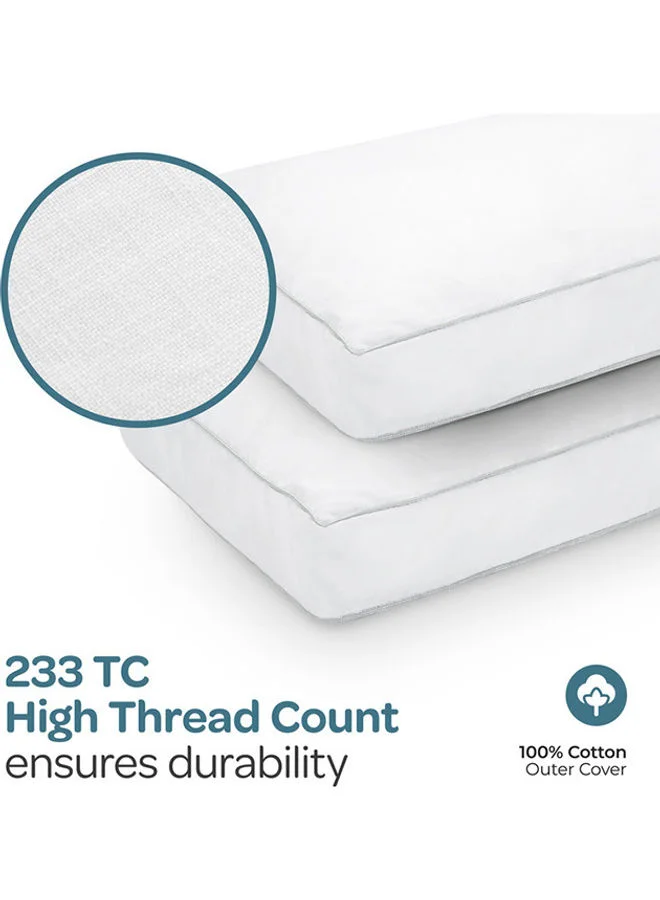 مون Pack Of 2 Toddler Pillow Set 60 x 35 Cm