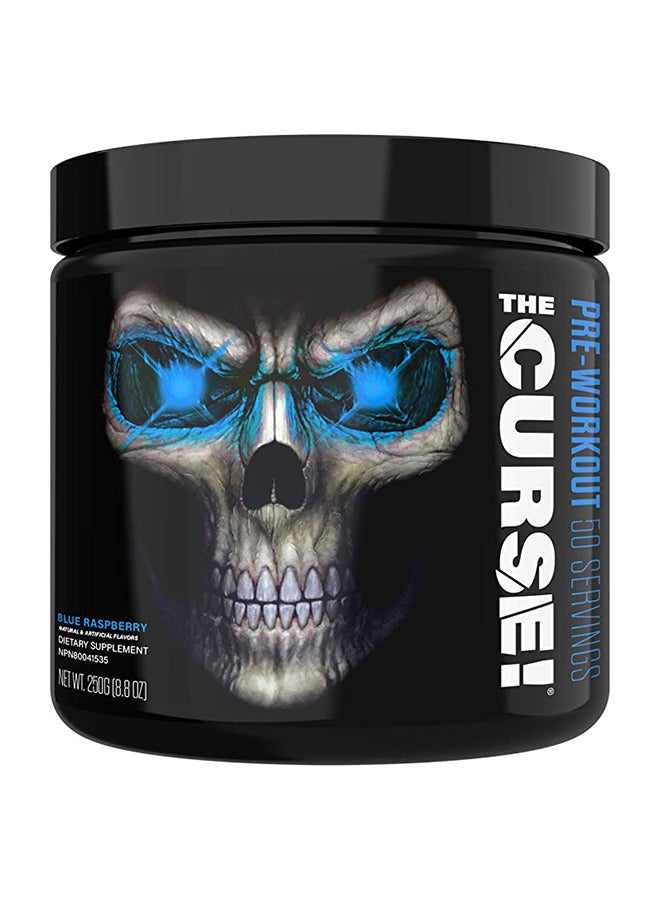 CobraLabs - The Curse PreWorkout Blue Raspberry - 50 Servings - Image 1
