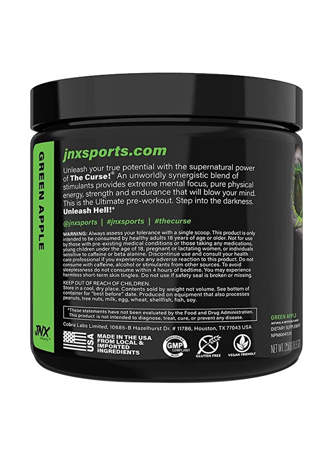 Cobra Labs The Curse PreWorkout Green Apple - 50 Servings  - Image 3
