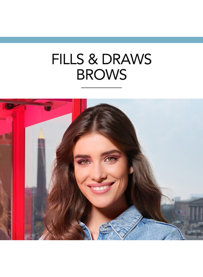 BOURJOIS PARIS - Brow Reveal Précision Eyebrow Pencil 004 Dark Brunette - Image 1