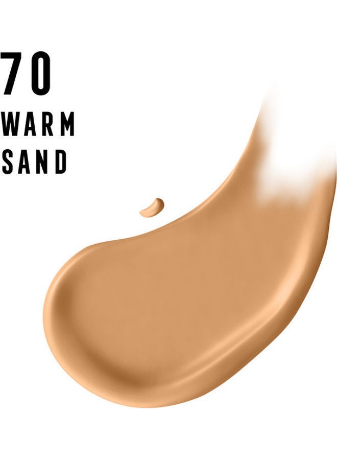 Max Factor Miracle Pure Skin Improving Foundation 70 Warm Sand  - Image 3