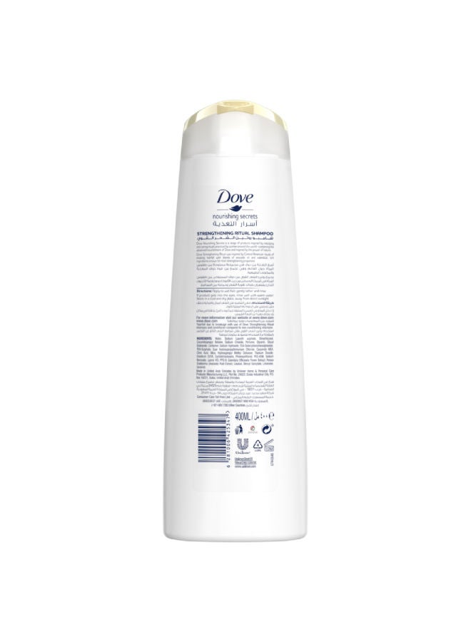 Dove Nourishing Secrets Strengthening Ritual Shampoo Multicolour  - Image 3