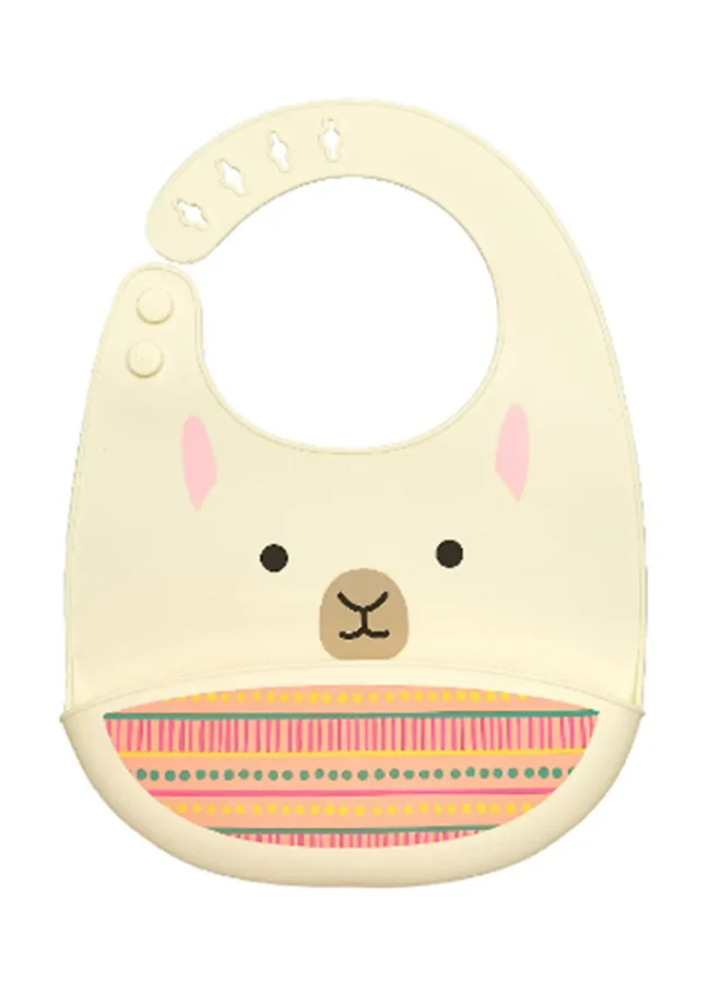 Skip Hop Zoo Fold And Go Silicone Bib