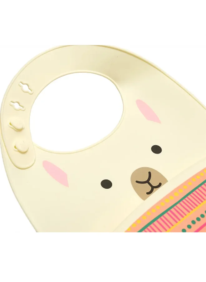 Skip Hop Zoo Fold And Go Silicone Bib
