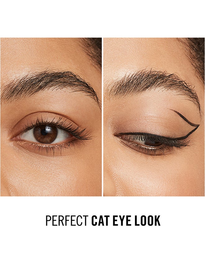 RIMMEL LONDON Glameyes Professional Liquid Eyeliner, 3.5 ml, 01 Black Glamour  - Image 5