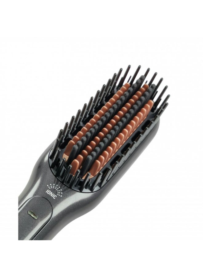 JOY - 3-In-1 Professional Hair Styling Brush Black/Rose Gold - Image 1
