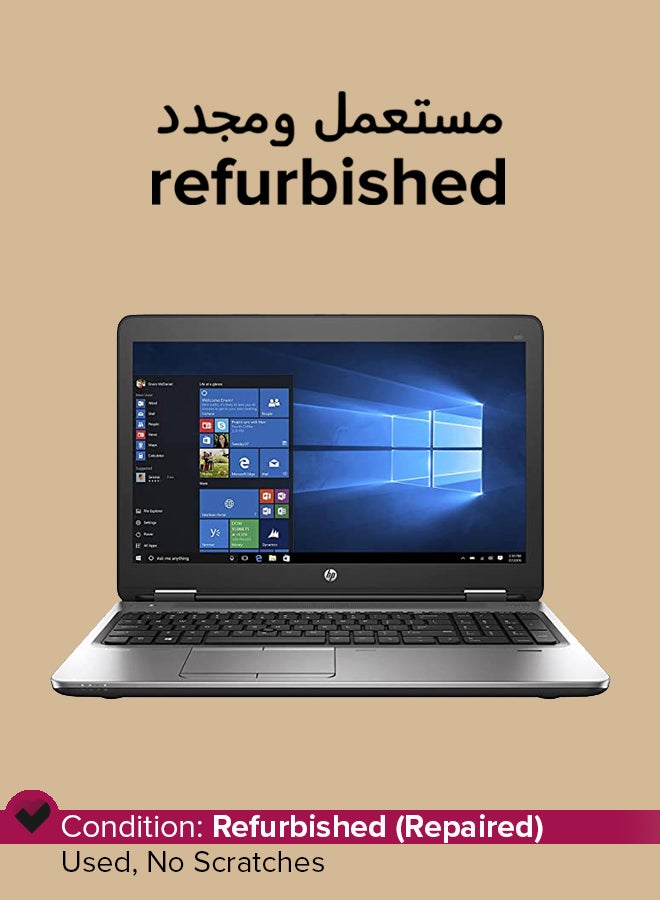 HP - Refurbished - Laptop Probook 650 G2 (2016) With a 15.6-InchDisplay,Intel Core i5 Processor/6th Generation/8GB RAM/256GB SSD English Black - Image 1