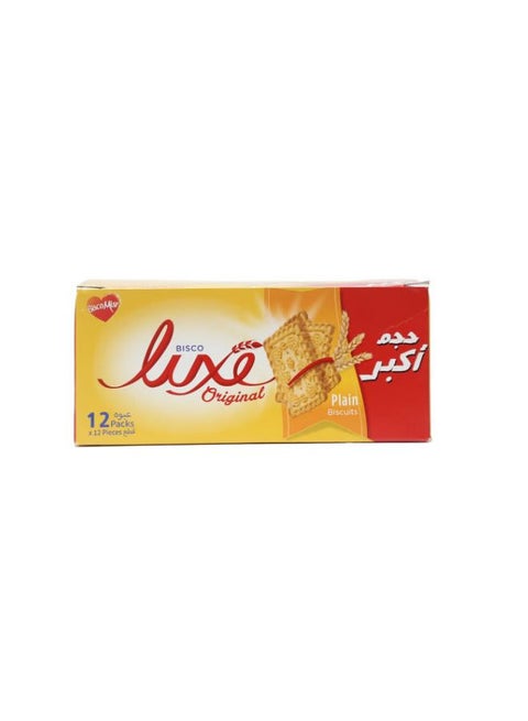 Luxe Original Plain Biscuits Pack of 12