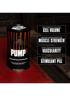 UNIVERSAL NUTRITION Pre Workout Pump- 30 Pack  - Image 3