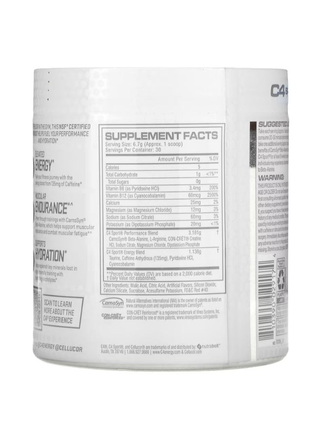 CELLUCOR C4 Sport Pre-Workout - Watermelon - 30 Servings  - Image 2