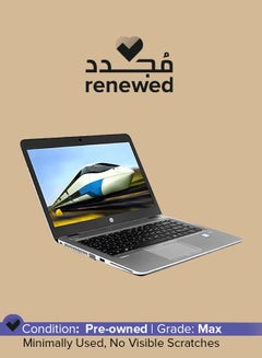 Renewed - EliteBook 840 G3 With 14 Inch HD Display,Core i5 Processor/6th Generation/8GB Ram/256GB SSD/Intel HD Graphics English Silver