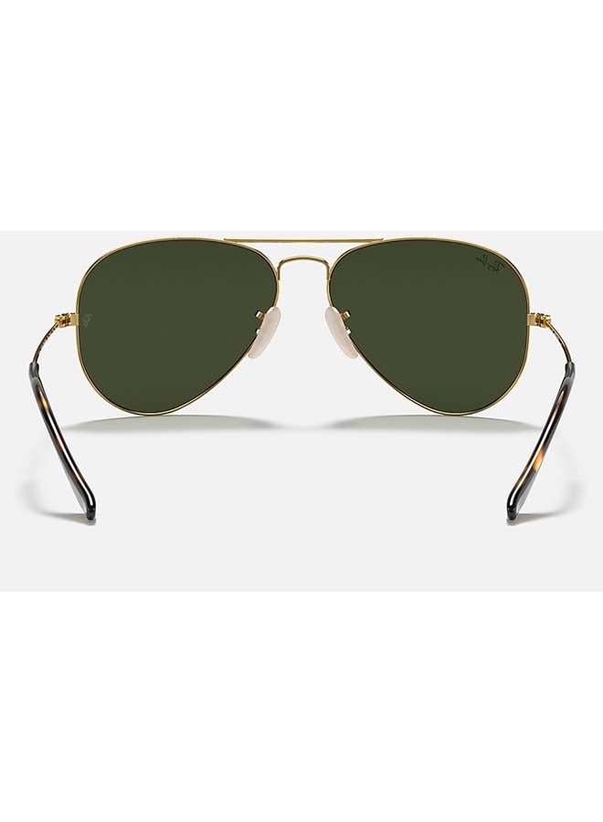 راي بان نظارة شمسية بايلوت للجنسين RB3025 افياتور معدنية كبيرة 181اريستا 62-14 140 3N مقاس العدسة: 62 ملم - Image 5