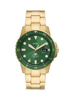 FOSSIL Men's Three Hand Date Gold Tone Stainless Steel Wrist Watch FS5950  - Image 1