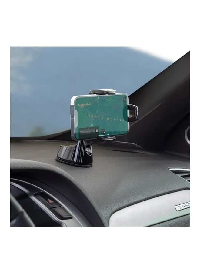 Scosche Wireless Charging Car Window/Dash/Vent Universal Phone Mount UQ3WDV-SP Black - Image 4