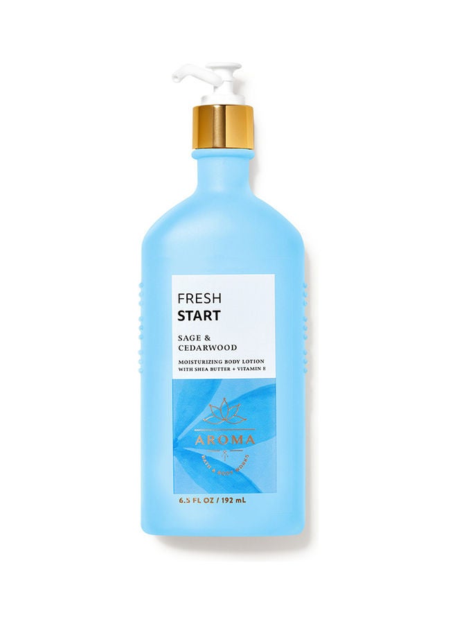 Bath & Body Works Sage Cedarwood Moisturizing Body Lotion Clear 192ml