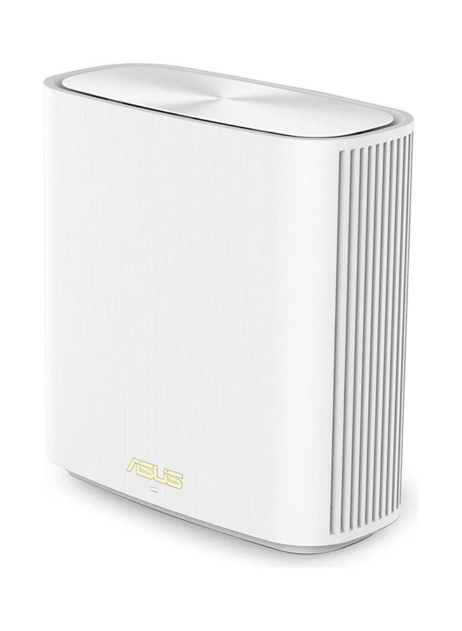 ASUS - ZenWiFi XD6 W 1 Pack AX5400 Whole Home Triband Mesh Wi-Fi 6 System, Coverage Up To 2700 Sq. Ft. 3 Bedroom, 5400Mbps, AiMesh, Parental Controls, Easy Setup White - Image 1
