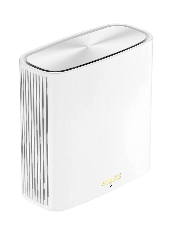 ASUS - ZenWiFi XD6 W 1 Pack AX5400 Whole Home Triband Mesh Wi-Fi 6 System, Coverage Up To 2700 Sq. Ft. 3 Bedroom, 5400Mbps, AiMesh, Parental Controls, Easy Setup White - Image 1