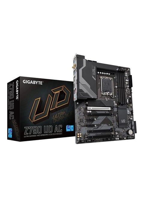 LGA 1700 Intel Z790 ATX DDR5 Triple M.2 PCIe 5.0 USB 3.2 Gen2X2 Type-CIntel Wi-Fi 2.5GbE LANPCIe EZ-Latch Multi-Key Motherboard Black
