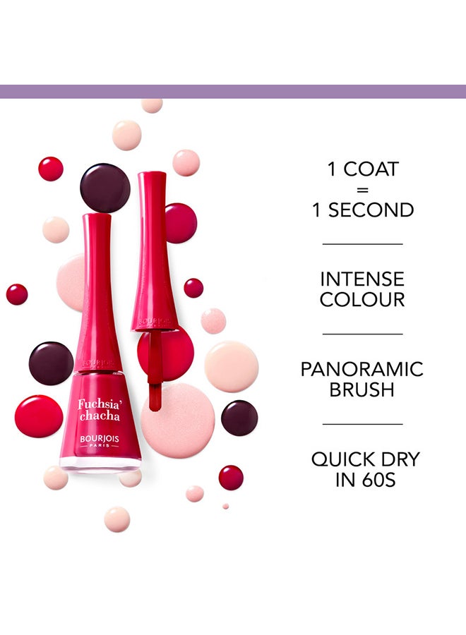 BOURJOIS PARIS - 1 Seconde Nail Polish – 15 –Marshma'wow - Image 1