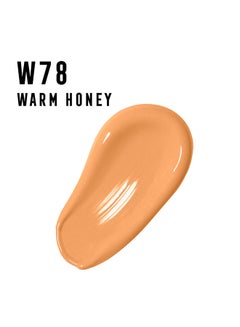 Max Factor Facefinity All Day Flawless 3 in 1 Foundation – W78 –Warm Honey  - Image 4