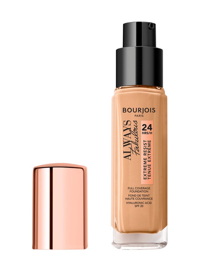 BOURJOIS PARIS Always Fabulous 24H Liquid Foundation – 210 –Vanilla  - Image 1