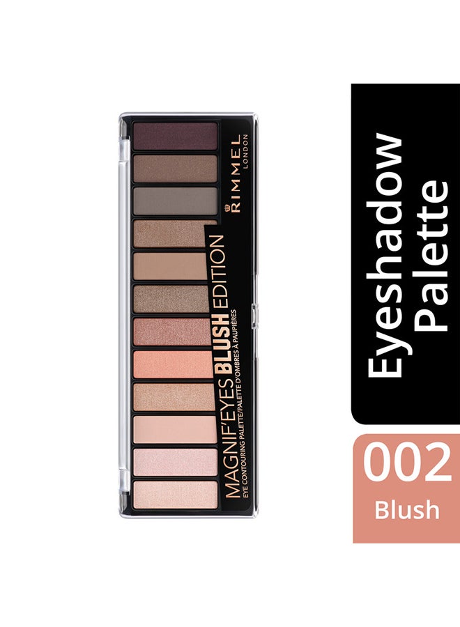 RIMMEL LONDON - Magnif'Eyes Eyeshadow Palette – 002 –Blush - Image 1
