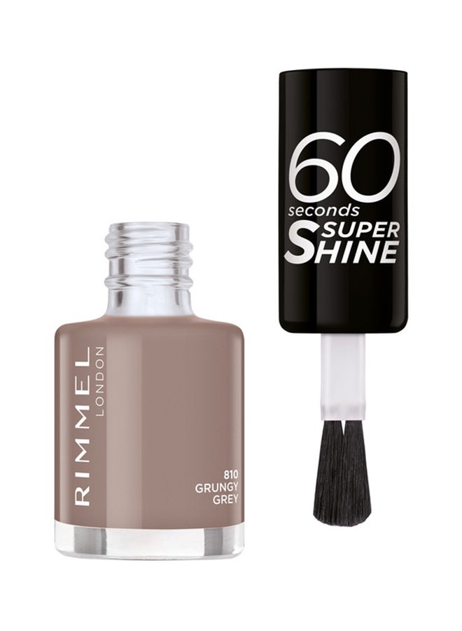 60 Seconds Super Shine Nail Polish – 810 –Grungy Grey - v1681982380/N52196026A_1