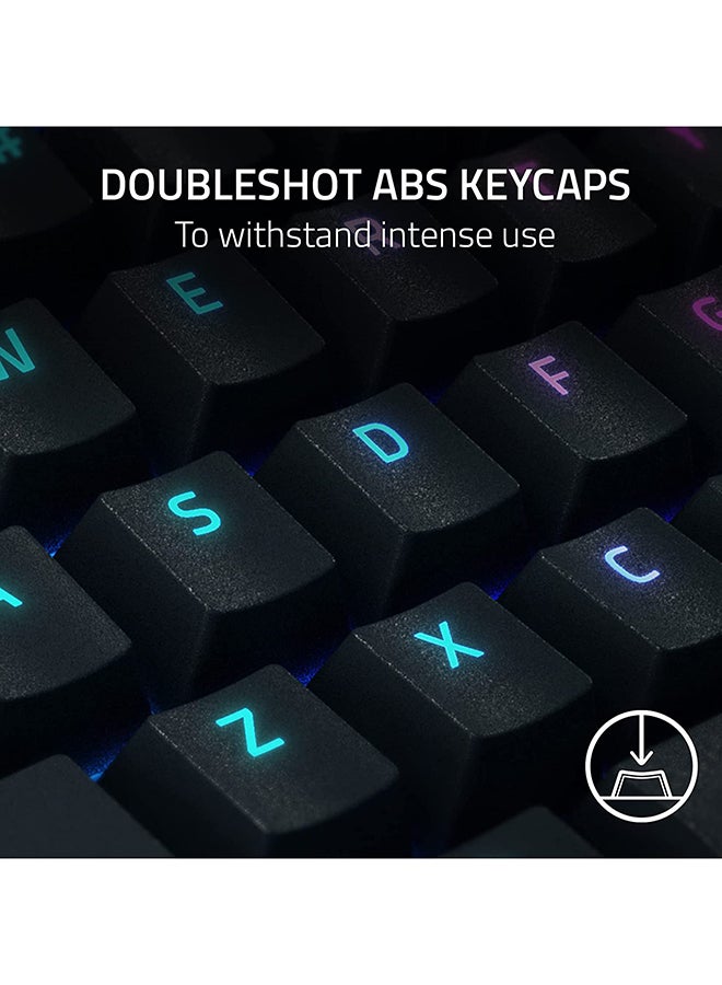 RAZER - BlackWidow V4 Pro RGB Mechanical Gaming Keyboard, Razer Green Switches, Command Dial, 5 Dedicated Macros Keys, English US Layout, Detachable Type-C Cable, Black | RZ03-04680100-R3M1 - Image 1