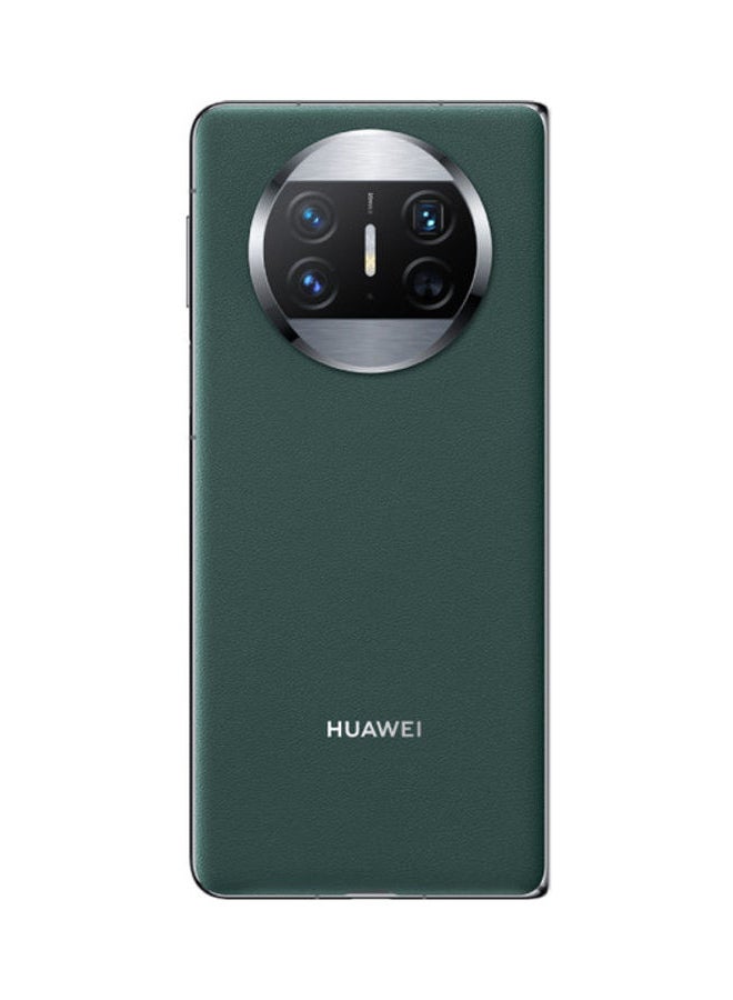 HUAWEI - Mate X3 Dual SIM Dark Green 12GB RAM 512GB 4G - Middle East Version With Huawei Watch Buds And Mate X3 VIP Gift Card - Image 1