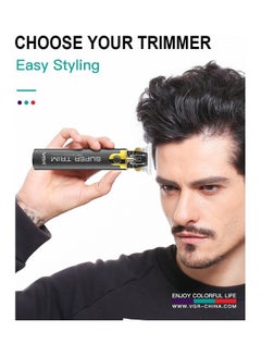 VGR Cordless Professional Hair And Beard Trimmer Black  - Image 3