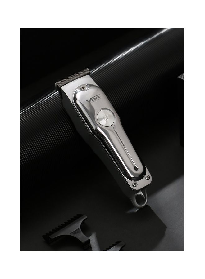 Cordless Professional Hair And Beard Trimmer Silver