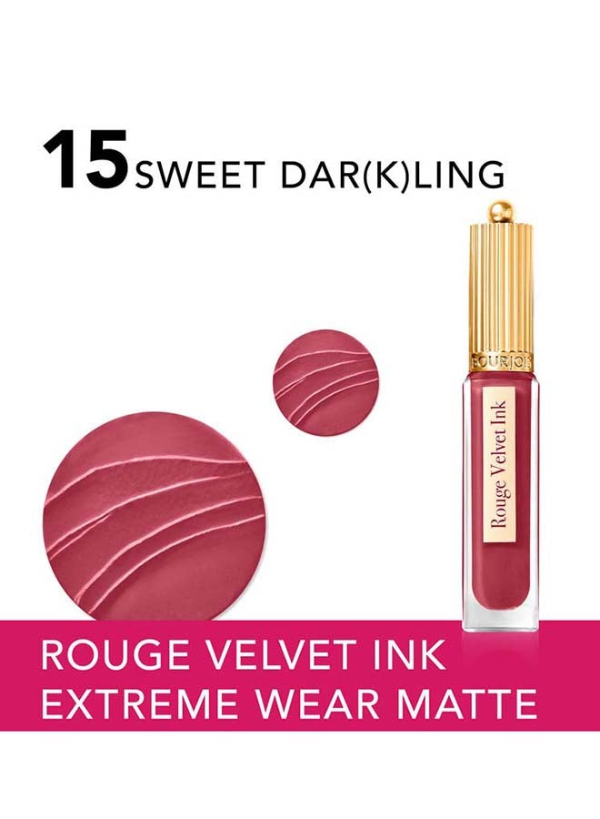 Rouge Velvet Ink Liquid Matte Lipstick – 15 –Sweet Dar(k)ling - v1682152744/N40012509A_3