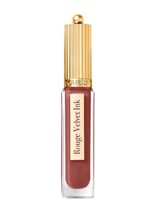 BOURJOIS PARIS - Rouge Velvet Ink Liquid Matte Lipstick – 21 –Taupe'uccino - Image 1