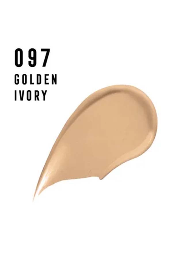 Max Factor Facefinity Lasting Performance Foundation – 097 –Golden Ivory  - Image 4